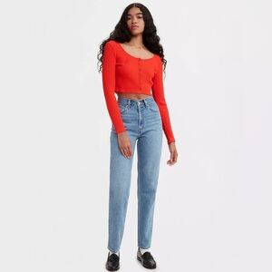 Levi's Premium 80s Mom Jeans, Size 26